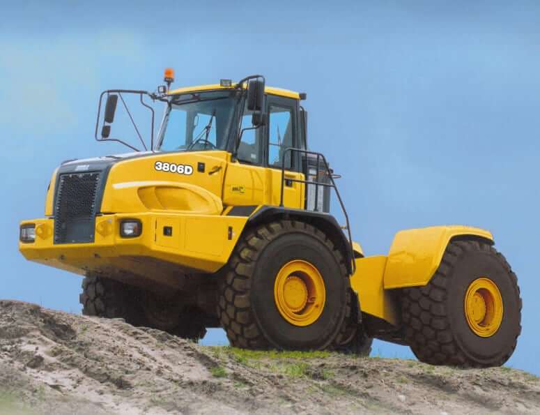 Bell 3806D 4WD Articulated Tractor Specs, Weight and Dimensions