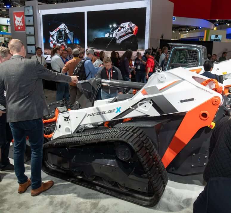 Bobcat RogueX CTL at Conexpo-Con/Agg Tade Show