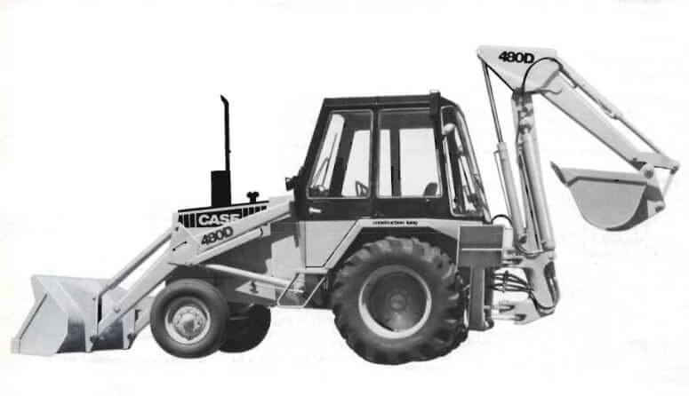 Case 480D Backhoe Loader Specs