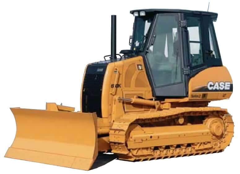 Case 650K LT Dozer Dimensions