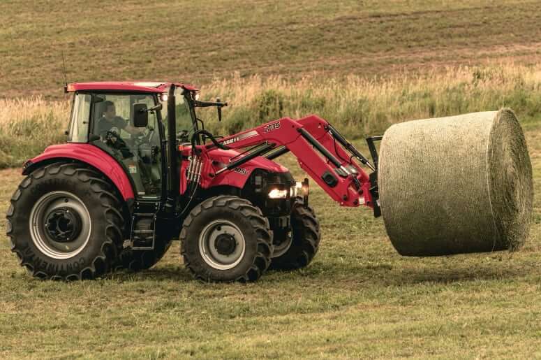 Case IH Farmall 105U (2013-2016) 4WD Tractor Dimensions