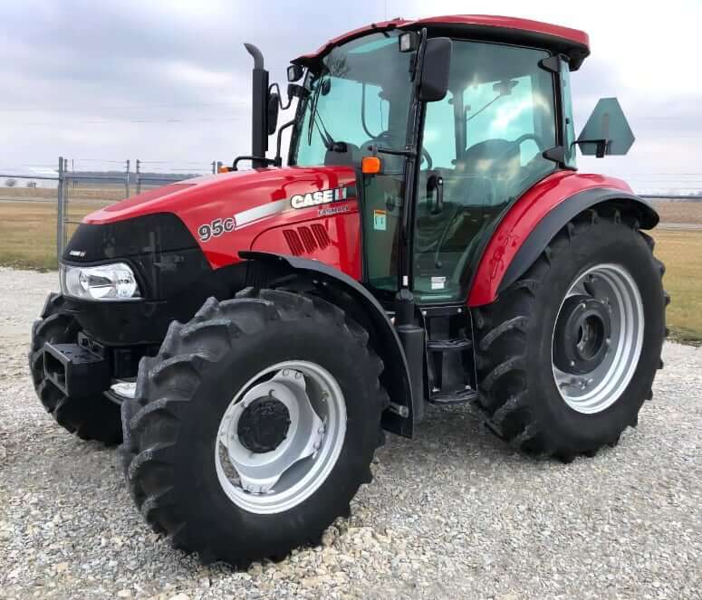 Case IH Farmall 95C 4WD Tractor Dimensions and Weight