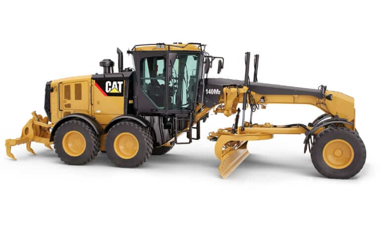 CAT 140M2 AWD Grader Dimensions