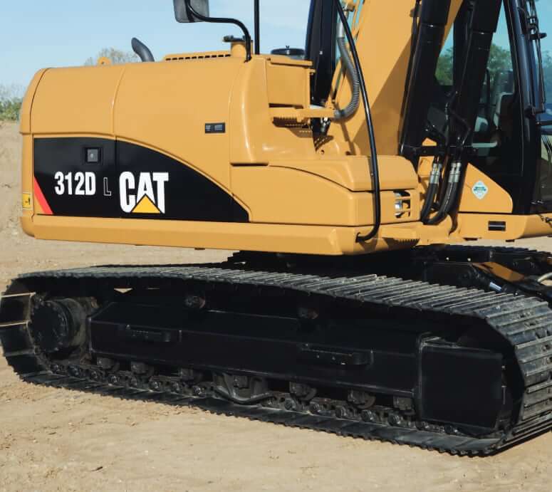 CAT 312D L Excavator Undercarriage Specs