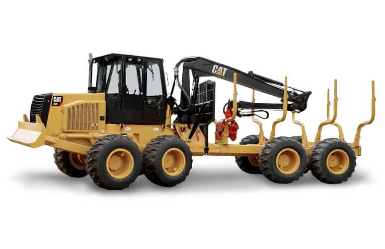 CAT 574 Forwarder Dimensions