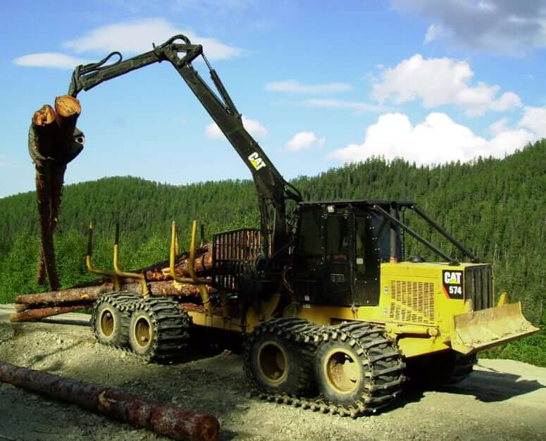 CAT 574 8WD Forwarder Loader Specs