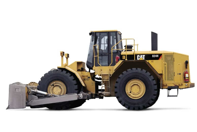 CAT 824H Coal Scoop Wheel Dozer Dimensions