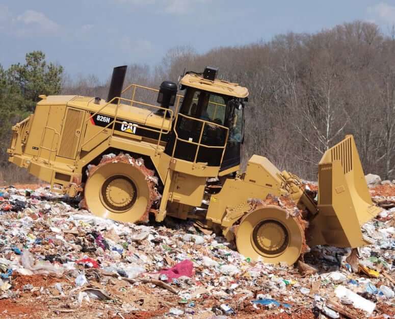 CAT 826H Landfill Compactor Specs