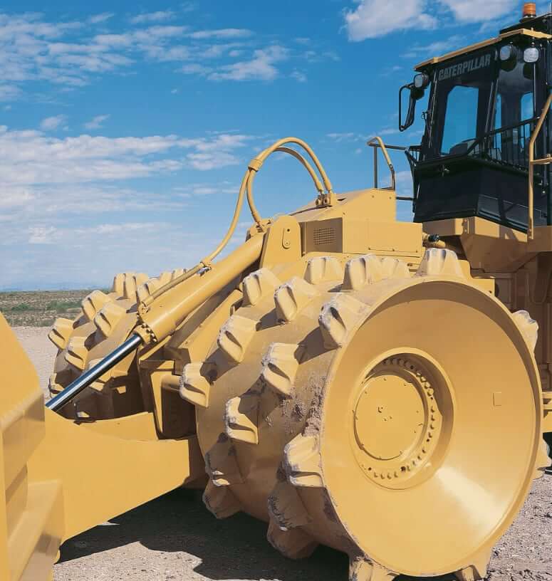 CAT 836H Landfill Compactor Drums