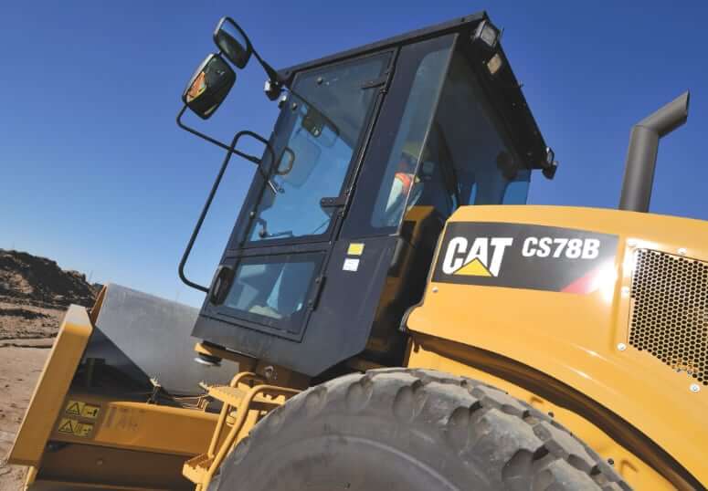 CAT CS78B Operating Weight