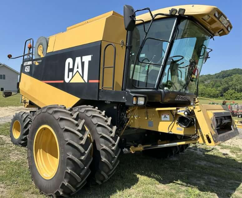 CAT Lexion 450 Combine Capacities