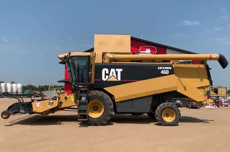 CAT Lexion 460 Combine Dimensions