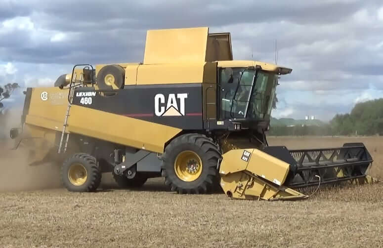 CAT Lexion 460 Combine Specs