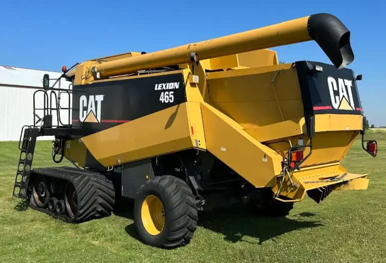 CAT Lexion 465 Tracked Combine Dimensions