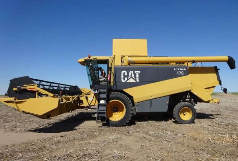 CAT Lexion 470 Dimensions and Capacities