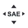 Excavator SAE Selector Switch Dashboard Symbol