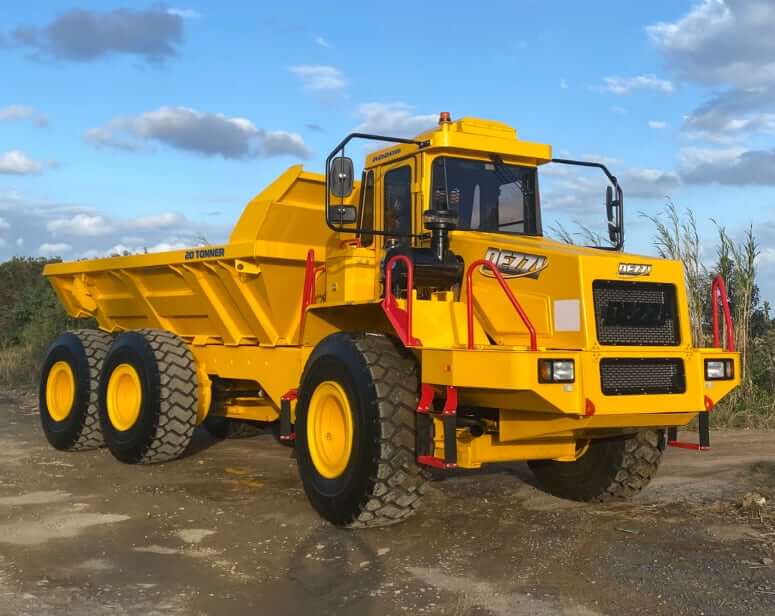 Dezzi AD20B 6x6 Articulated Dump Truck Specs and Dimensions