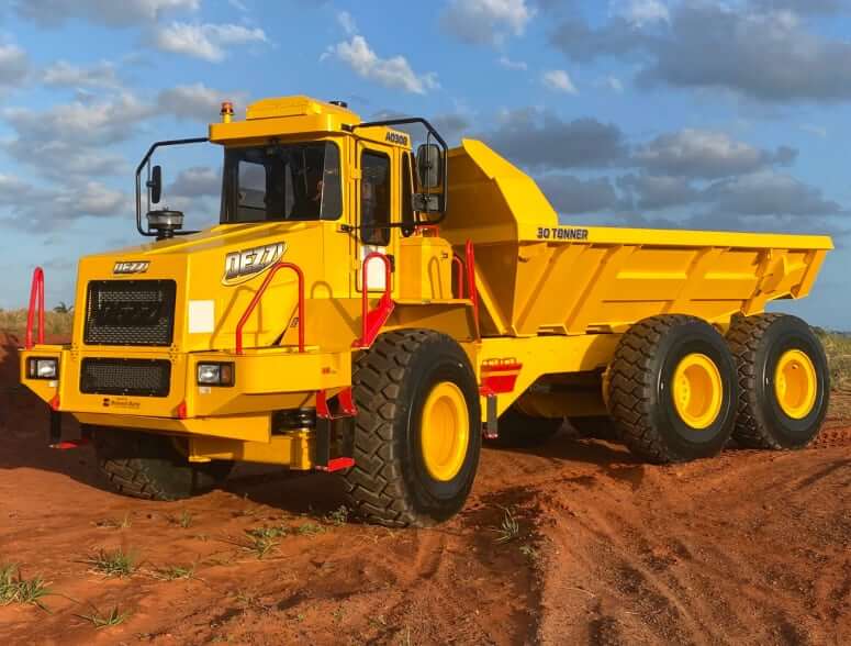 Dezzi AD30B 6x6 Articulated Dump Truck Specs and Dimensions