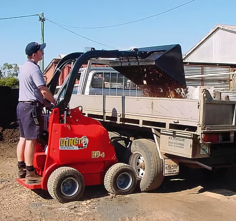 Dingo K9-4 Mini Digger Working Range