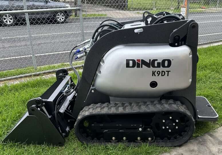 Dingo K9DT Loader Working Range and Dimensions