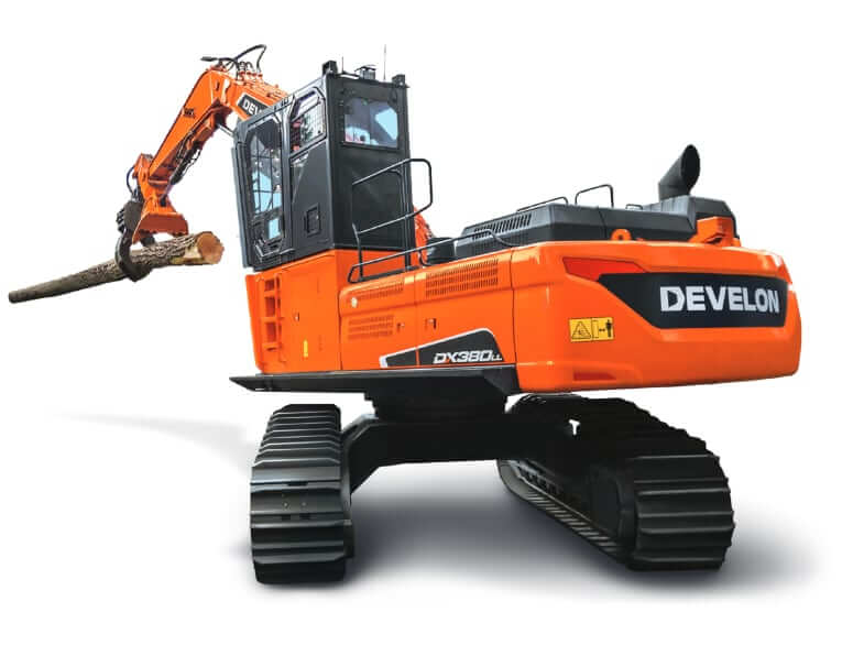 Doosan DX380LL-5 Log Loader Specs