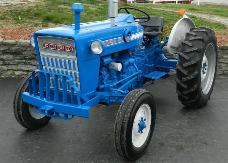 Ford 2000 Tractor 1965-1975 Transmission Specs