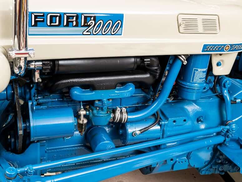 Ford 2000 Tractor Engine Specs 1962-1965