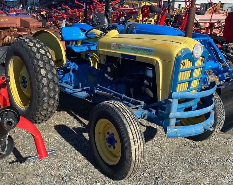 1962 Ford 4000 Industrial Tractor Specs