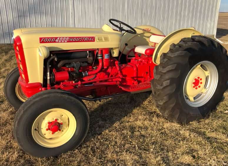 Ford 4000 Industrial Tractor Weight