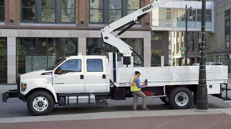 Ford F-750 Boom Bucket Truck