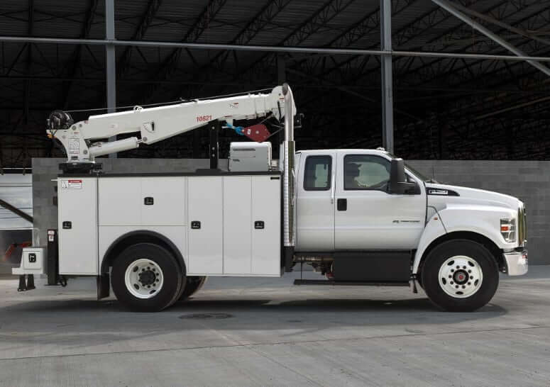 Ford F-750 Crane Truck