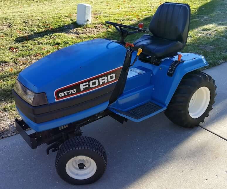 Ford GT75 Tractor Specs