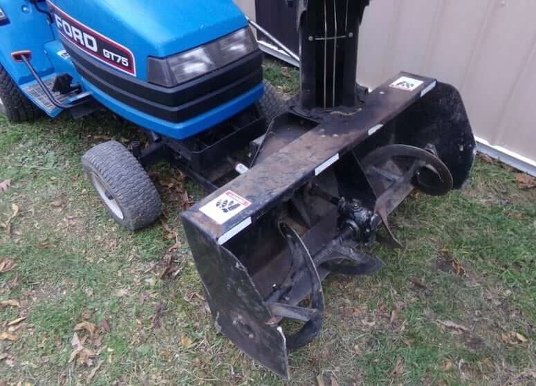 Ford GT75 Tractor 42 in Snow Blower