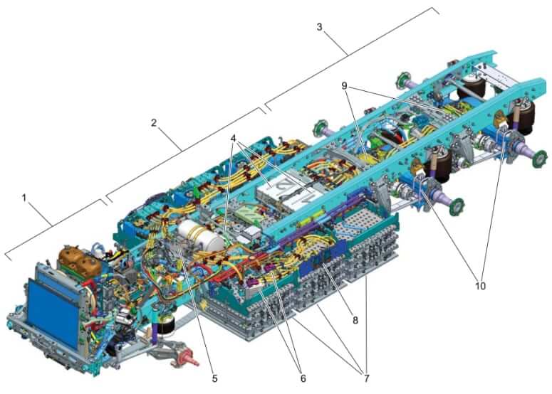 Freightliner eCascadia Electric Components