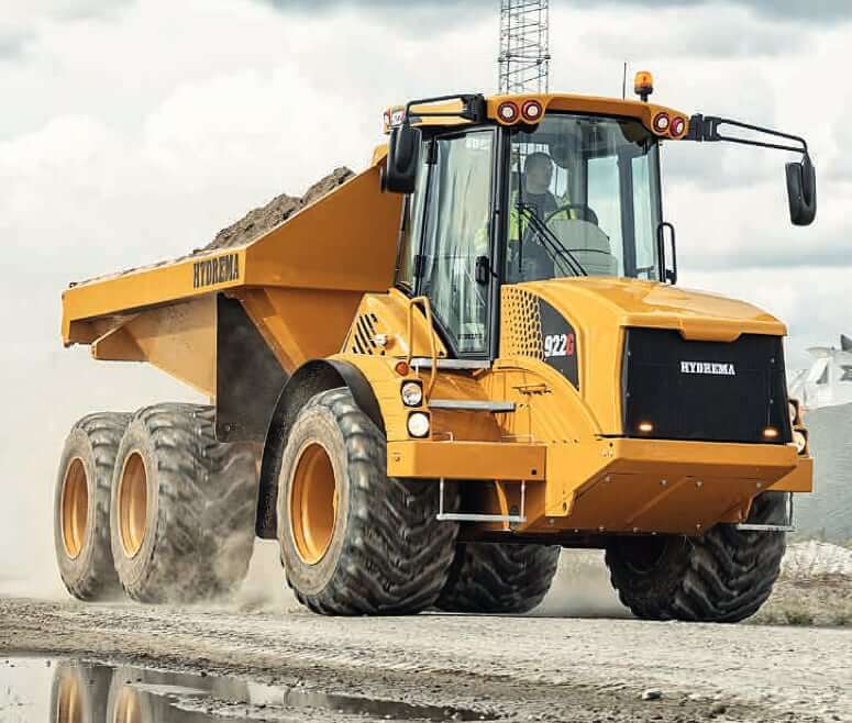 Hydrema 922G Articulated Dump Truck Specs