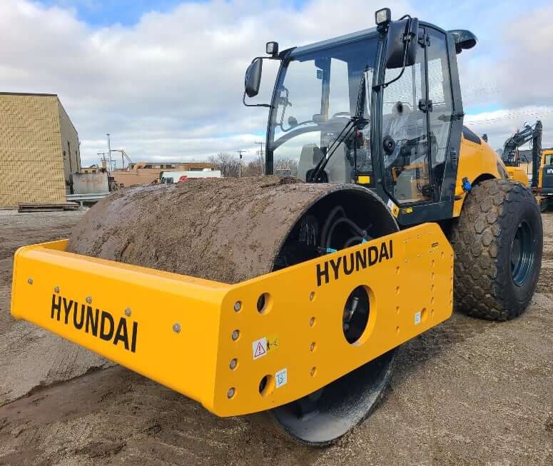 Hyundai HR120C-9 Compactor Drum Specs