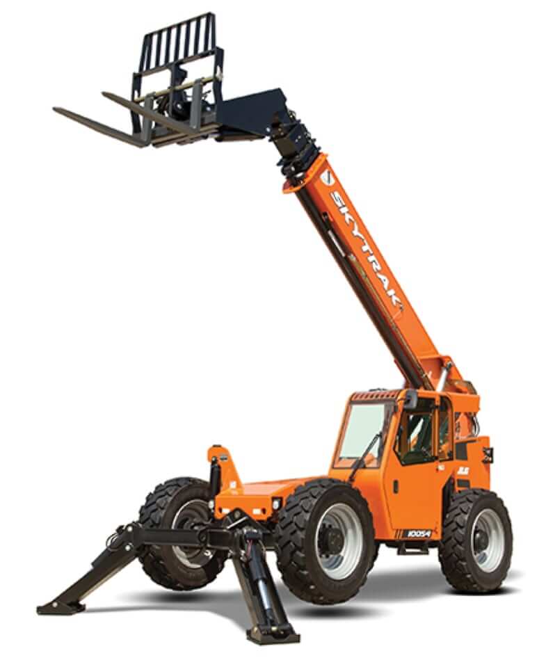 JLG 10054 Telehandler Dimensions