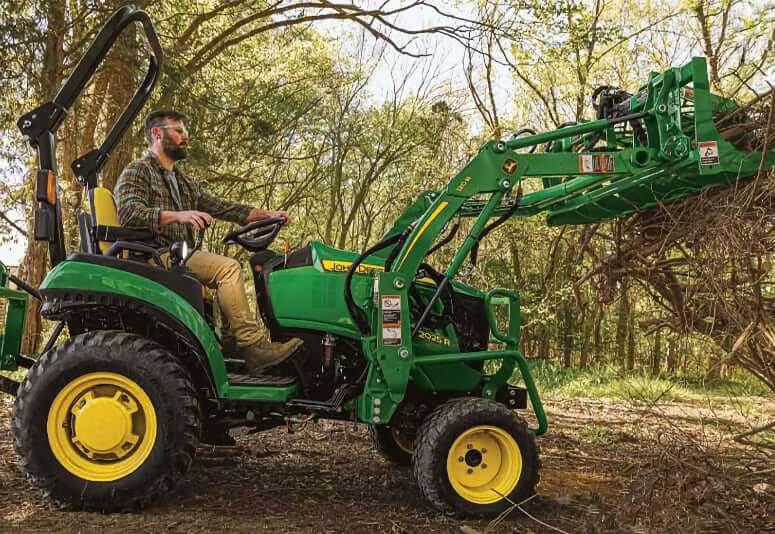 John Deere 2025R Tractor Front Loader