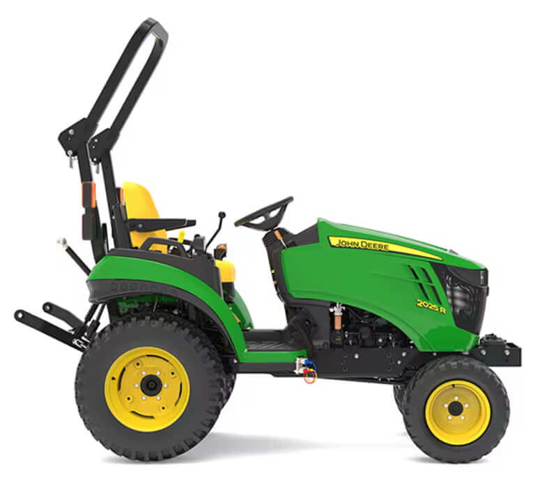 John Deere 2025R Utility Tractor Dimensions