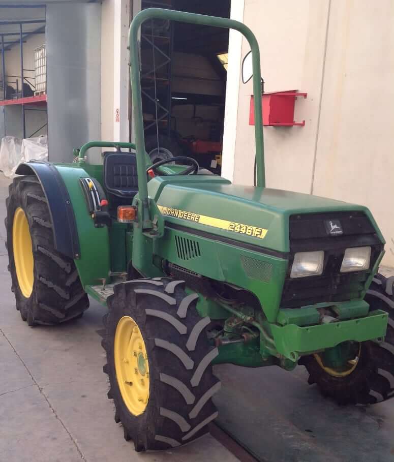 John Deere 2446 F Tractor with ROPS