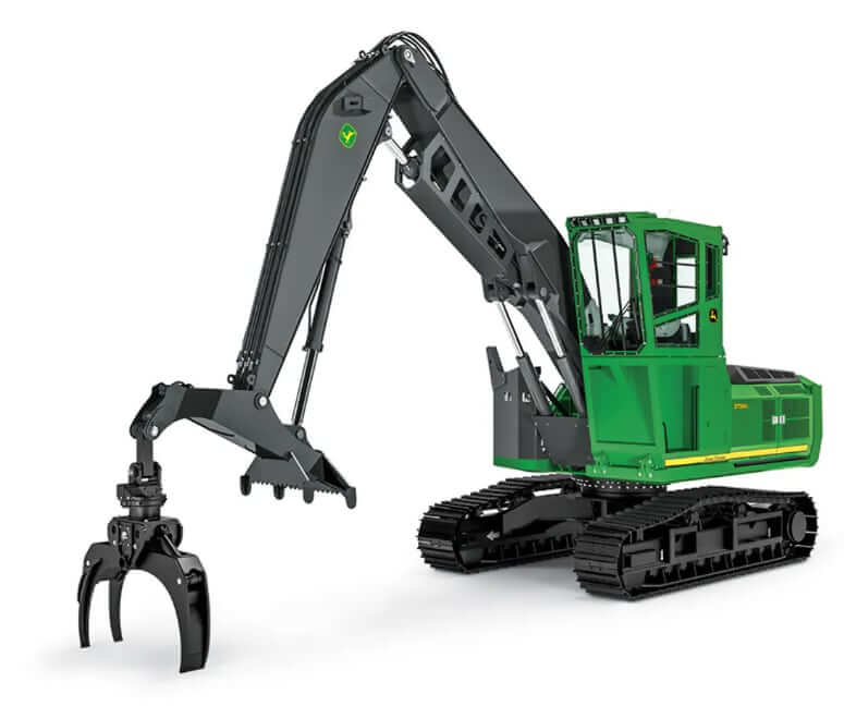 John Deere 3756G Log Loader Dimensions