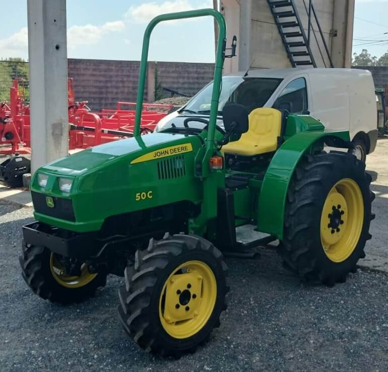 John Deere 50C Milenio Tractor Specifications and Dimensions