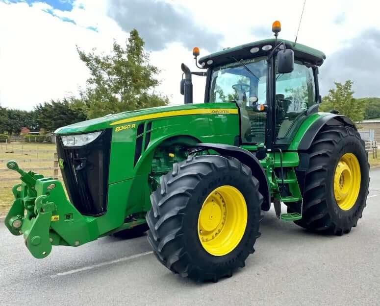 John Deere 8360R 4WD Tractor Specs and Dimensions