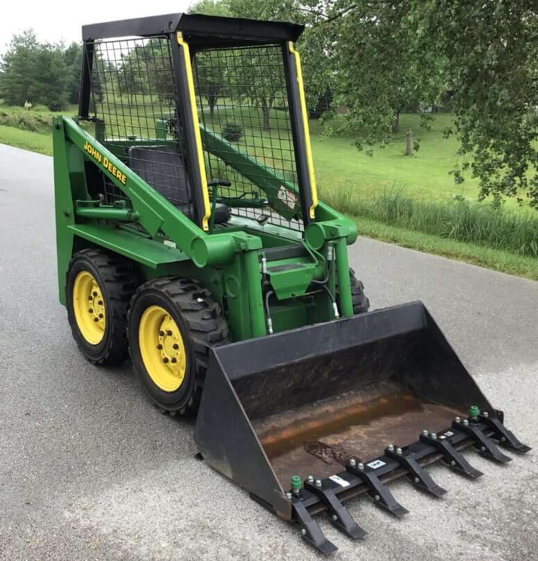 John Deere 90 Skid Steer Loader Working Range