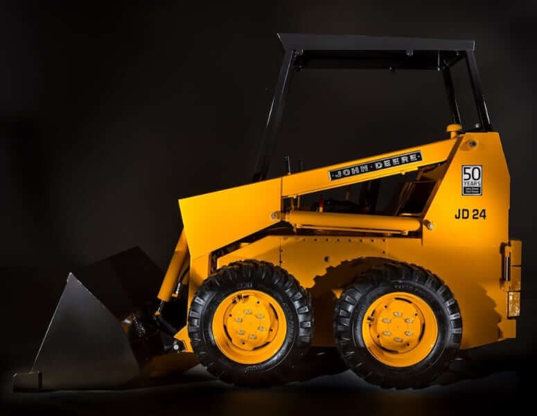 John Deere JD24A Skid Steer Loader Specs and Dimensions