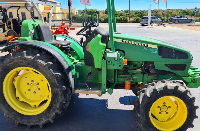 John Deere Milenio 45C Tractor Dimensions