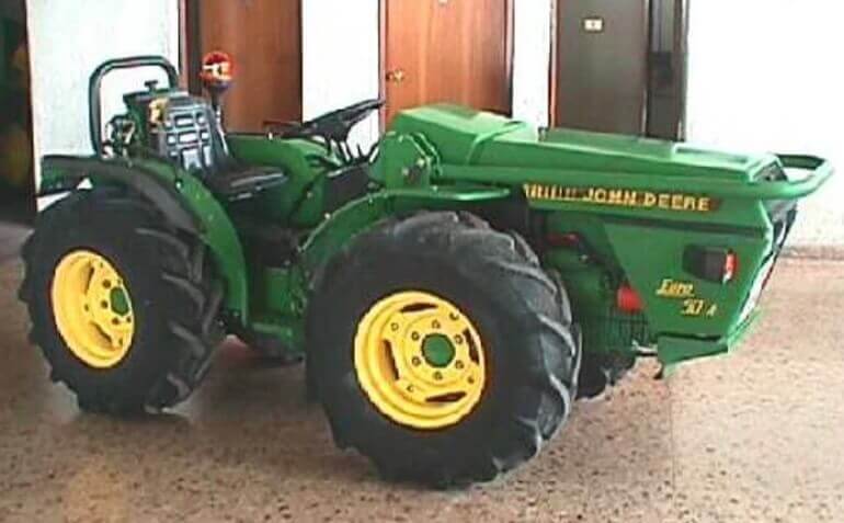 John Deere Milenio 50A Tractor Specs and Dimensions