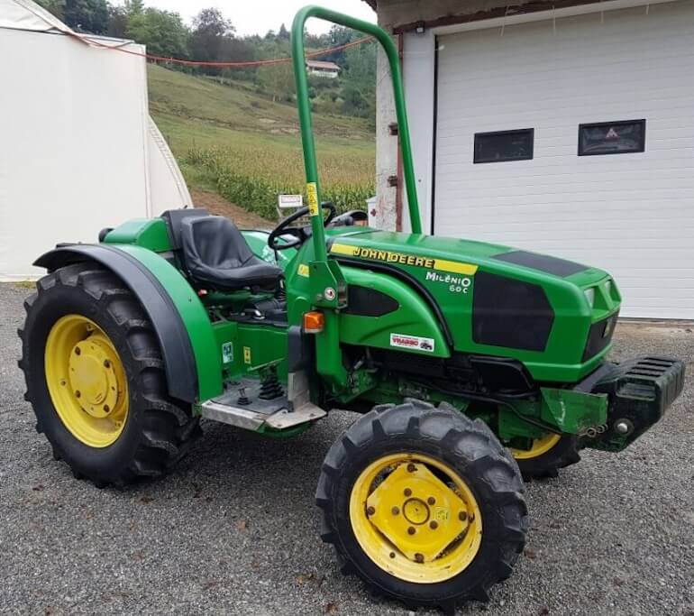 John Deere Milenio 60C Tractor Specs and Dimensions