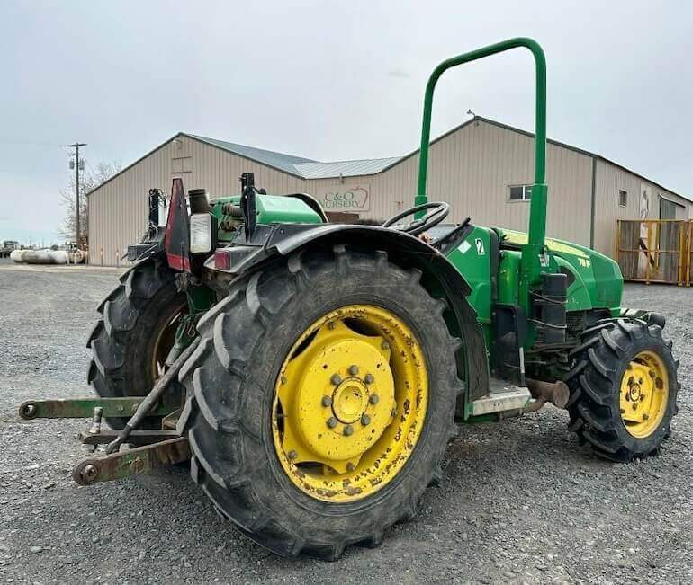 John Deere 76F Milenio Tractor Specs and Dimensions