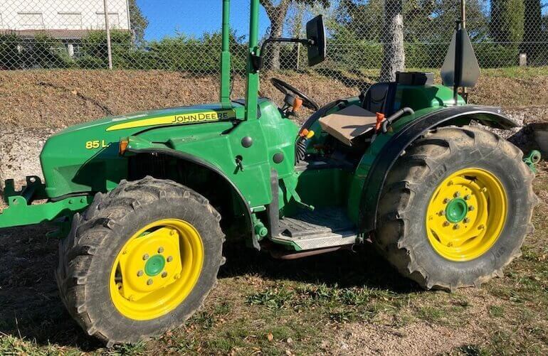 John Deere 85L Milenio Tractor Specs and Dimensions